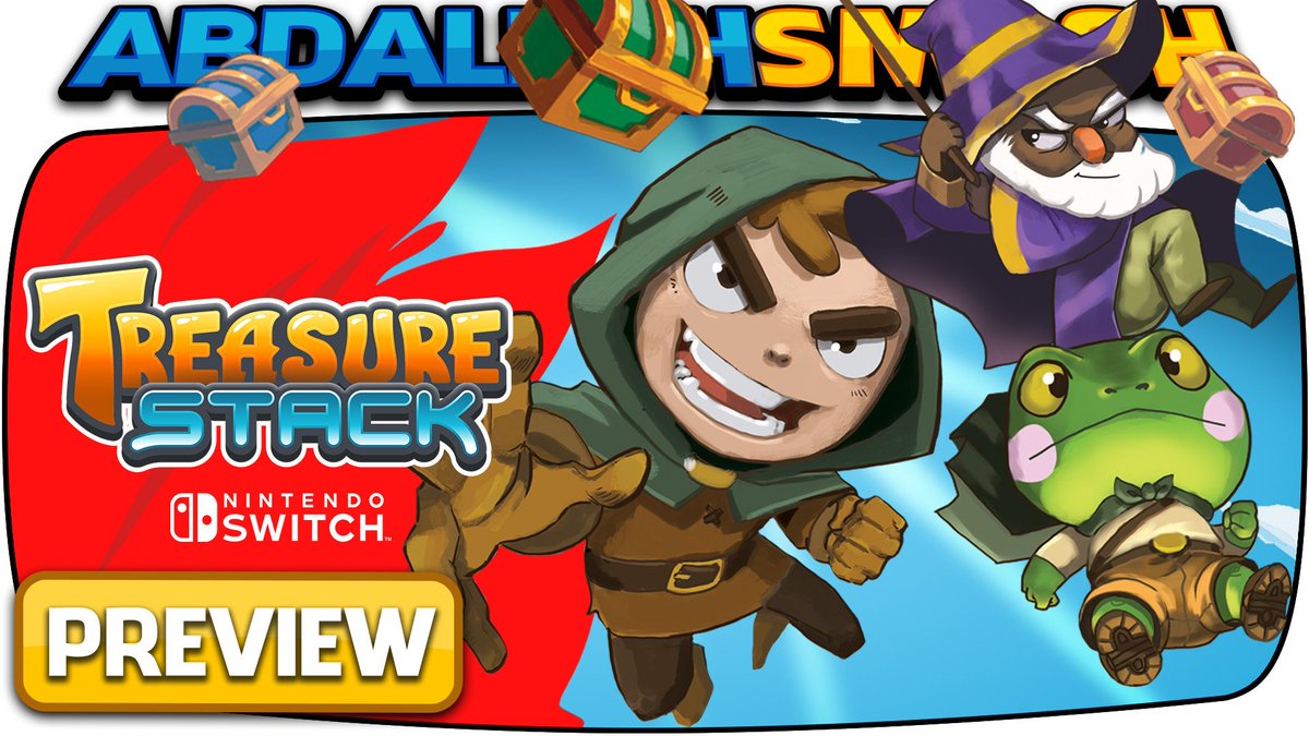 AbdallahNATION's tweet image. #TreasureStack launches on 3/1 (Nintendo Switch, Xbox, PC)!  I'll be hosting a livestream preview on my channel at 4pm CST on 3/3 and, thanks to @NintendoAmerica, we've got 4 download codes to give out!

✅Follow &amp;amp; RT

4 Winners chosen at stream:
🎥 youtube.com/watch?v=hEsoEj… #ad