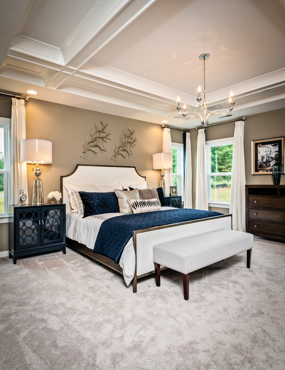 Discover great #Charlottestyle with #TaylorMorrison #homes… bit.ly/2JQvPpT. #bedroom #bedroomsuite #sleepin #indulge #design