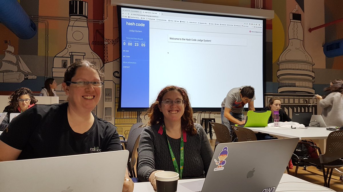 SimonsDalia's tweet image. Getting ready to #googleHashCode competition at @baot hub