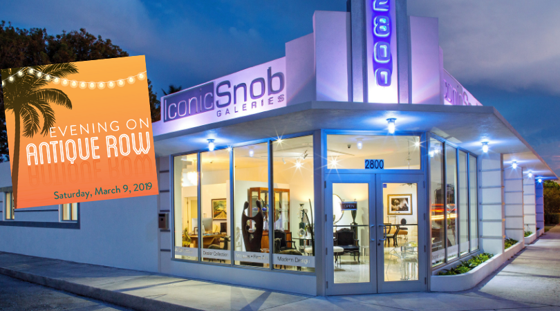 IconicSnob's tweet image. Evening on Antique Row: Join us on March 9 for a great evening! #iconicsnobgaleries #antiquerow ##antiquerowwpb #palmbeach #palmbeachliving #palmbeachdesign  #westpalmbeacharts #designgallery#palmbeachdesigner #palmbeachinteriordesign #southfloridadesign #southfloridadecorator