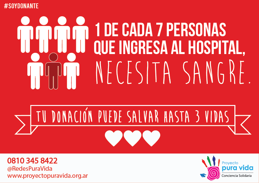 RedesPuraVida's tweet photo. #SoyDonante

Mito: El proceso de donación de sangre es largo, tedioso, inseguro y doloroso.

💚🔴VERDAD: El proceso de extracción de sangre dura máx 10mns, es un pinchazo,no causa dolor, se realiza con material descartable y se extraen alrededor de 450 ml (una unidad) https://t.co/Sae9BNzdZr