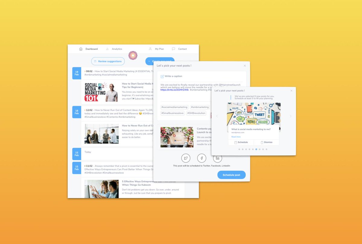 willowdotco's tweet photo. Exciting news from the Contento team! The new Contento Customer Portal is live!  Designed to make your life easier whilst keeping your social media performance peaking like never before. Read all about it below. #socialmediamarketing #smallbusiness 
https://t.co/m8HtqWhsGr https://t.co/o3oMfenwF8
