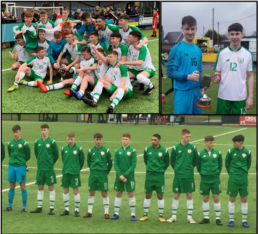 NearyOllie's tweet image. Congrats to the four @ConnachtYouth players who played for @FAIreland #IRLU18 and won v @FAWales #U18 today 3-2 winning the John Coughlan Cup, Patrick Martyn, Hakeem Ryan &amp;amp; Mark Melody @MervueUnitedAFC, Alan Green @MareeOranmoreFC #RealPlayerDevelopment  ☘️⚽️🏆