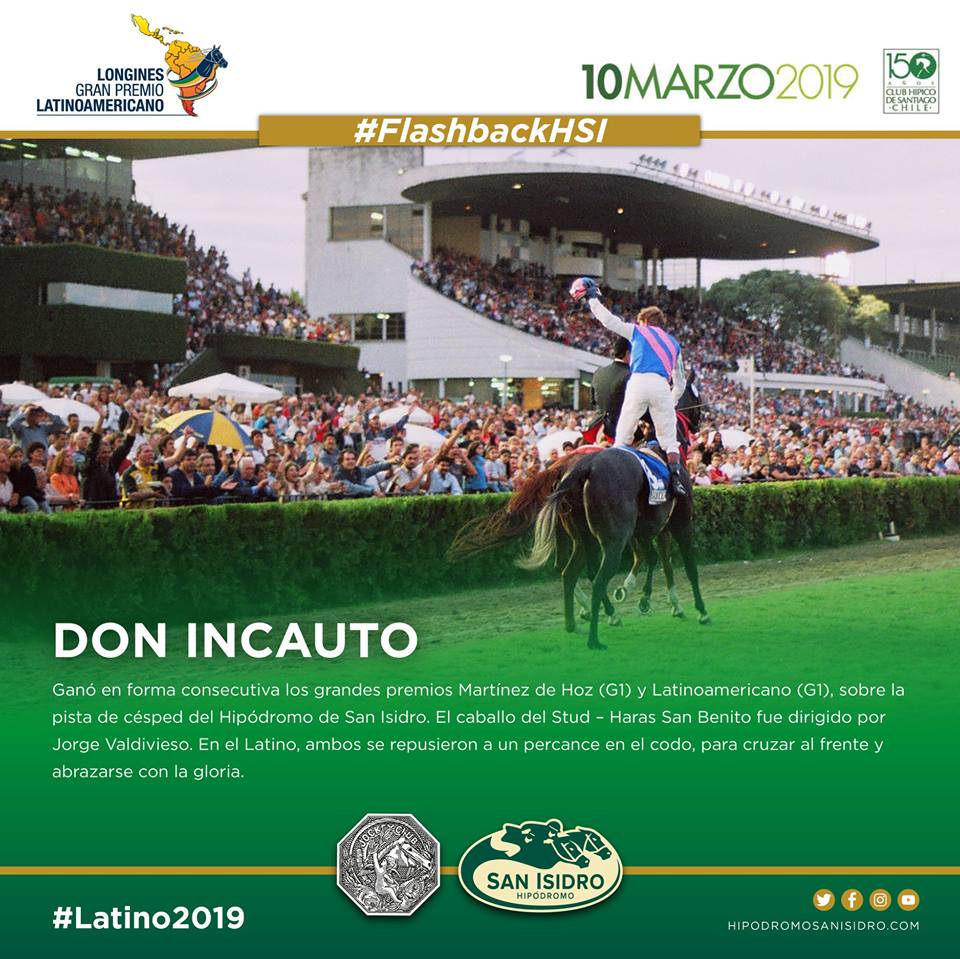 HipodromoSI's tweet photo. #Latino2019 🇨🇱 #FlashbackHSI
🏇 #SomosHSI 🐴 #VamosArgentina 🇦🇷 https://t.co/ANKcJkB5Gq