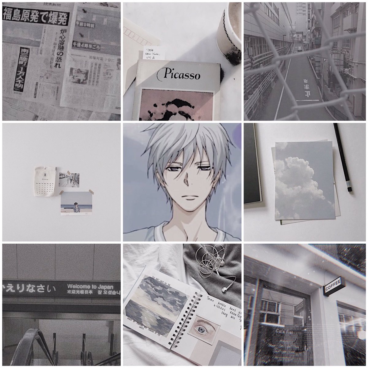 Keita 03 01 To My Favorite Character In A Book Not The Protagonist Nor The Antagonist But The Side Character That Despite His Blank Grayness Sheds Color To My