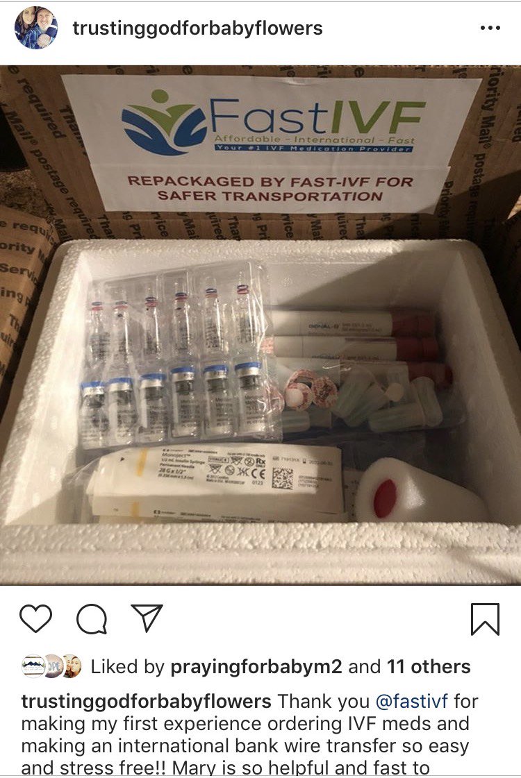 FastIVF's tweet image. We are here to make the process smooth and stress free. Here is a review that says it all! Thank you to our wonderful customers!