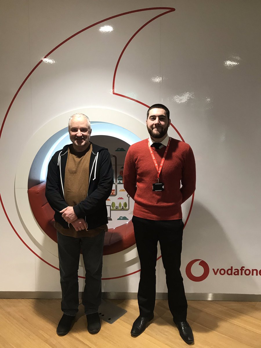 TomNolan_'s tweet image. Great to see @TUDublin_BN students John and Robert getting on so well in @VodafoneIreland earlier. Both are on #learnandwork course which is part funded by @ICTSkillnet @MarkKeyes69 #welldone