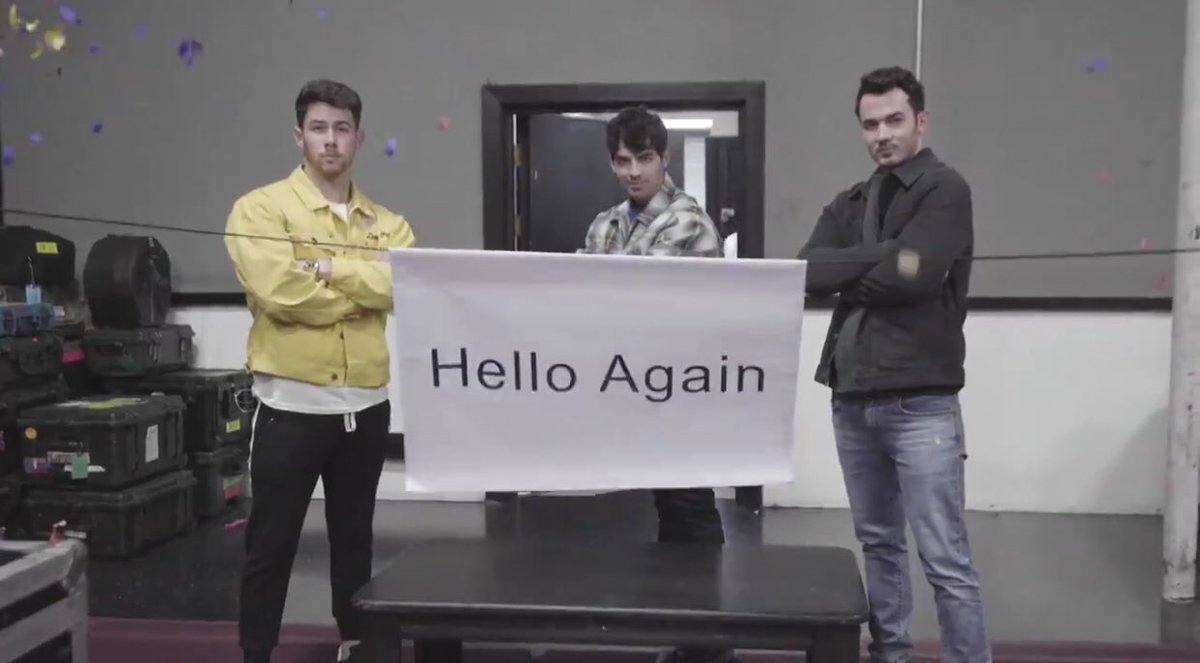 ourpanic's tweet photo. Jonas Brothers solo quiero decir GRACIAS. https://t.co/4Epm7bHEye