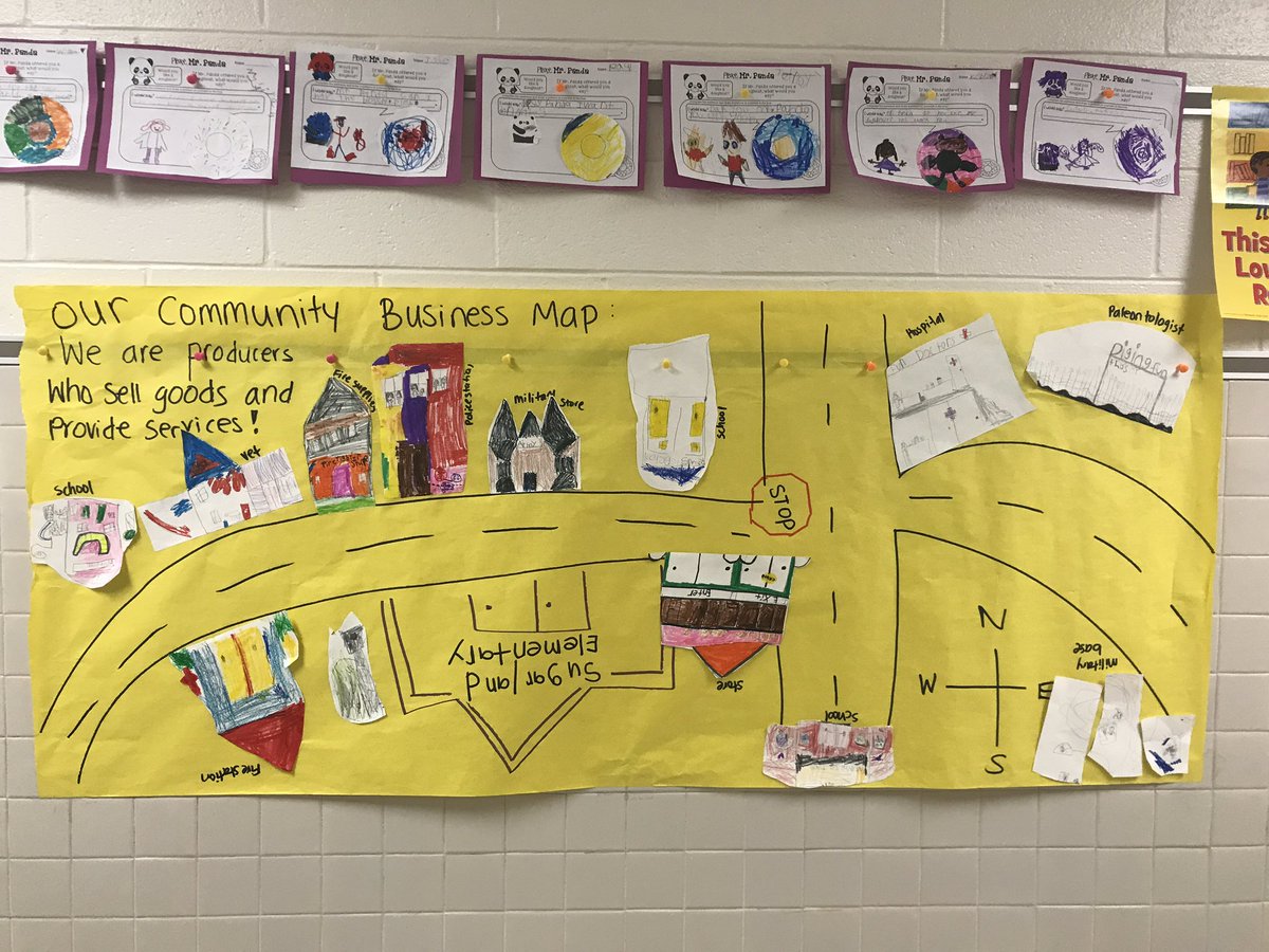 Ms_Shahs_Class's tweet photo. ๐ฏ We created businesses that provide a good or service for our community๐พ #firstgradeโข #socialstudies โข #LCPSPL โข @SugarlandES https://t.co/teIrEkGkHa