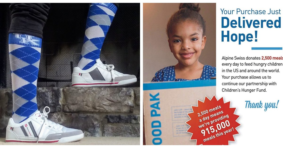 eberhartfounda1's tweet image. Purchasing for a cause....
This purchase of @alpineswiss helps in their mission of providing 2,500 meals everyday to feed hungry children in the US and around the world in partnership with @childrenshungerfund 
#purchaseforacause