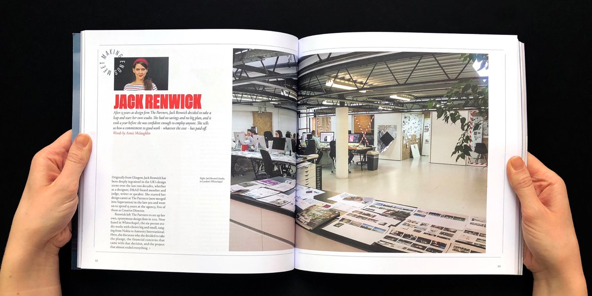 JRS_London's tweet photo. In this month’s @CreativeReview our Creative Director, @jackrenwick17 talks about the most taboo of subjects in design… Money 💷 #creativereview #money #clients #design #branding #designarticles https://t.co/k8Ocp1aeGZ
