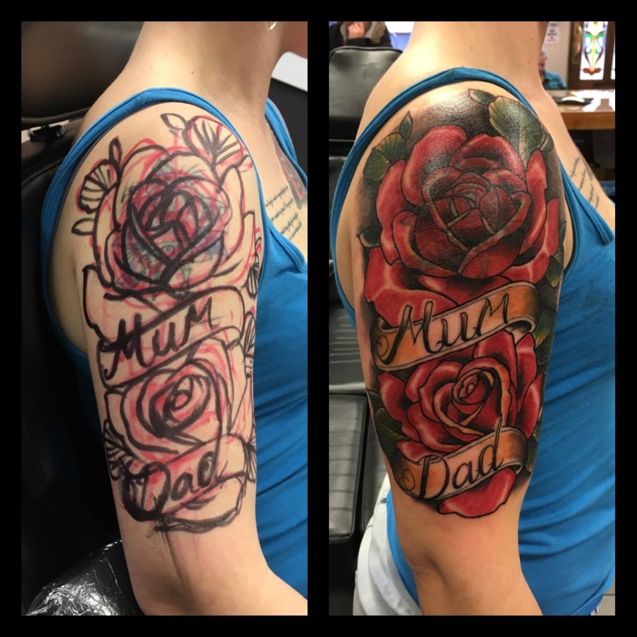 Share more than 71 rose tattoo cover ups super hot