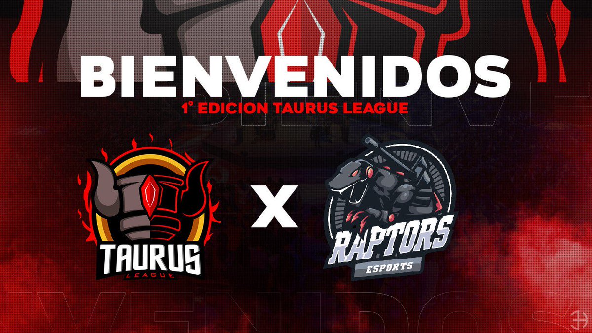🆕 PRESENTACION:

Llegados desde Mexico los reptiles llegan con ganas de demostrar su nivel.

Bienvenidos @RaptorsEsports9 a nuestra primera edición.

#TaurusLeague