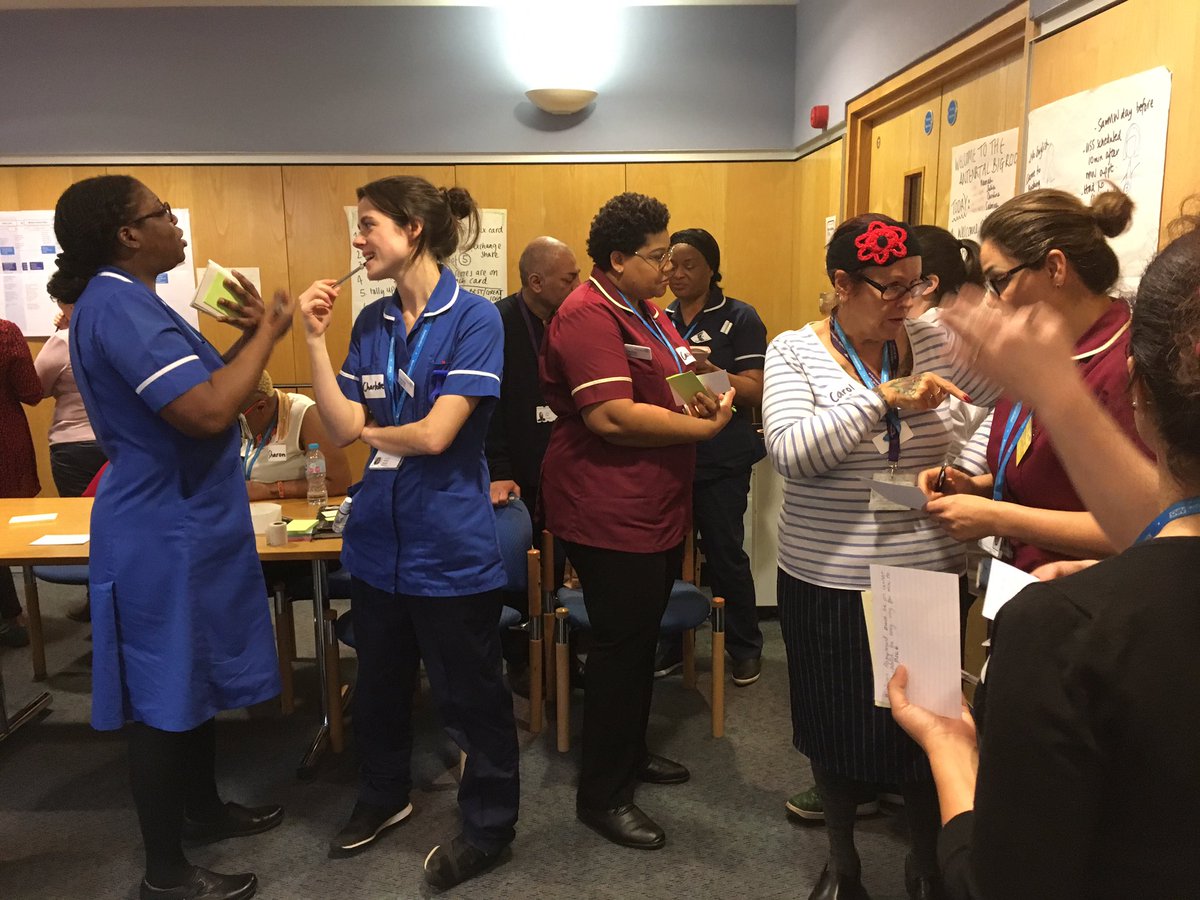 drsabrinadas's tweet image. 25/10 Crowd Sourcing #LiberatingStructures in #antenatalbigroom today. A great way to get a room of people talking and working together on a #wickedproblem @FCA_coaching @FCA_Imperial @imperialqi @hannah00kate @Imperialpeople