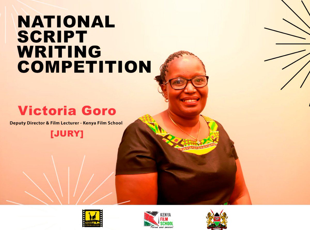 JamboAfricaKE's tweet image. Kenya Film School deputy director Victoria Goro among the jury for the #BestScriptKE competition.