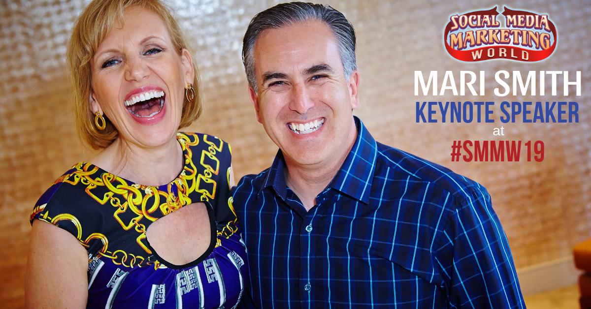 MariSmith's tweet image. Meet me in sunny San Diego at the world’s largest social media conference! bit.ly/SMMW19_MS  #SMMW19 (So stoked to be Friday’s opening keynote on Facebook marketing!) 😍 🎤☀️