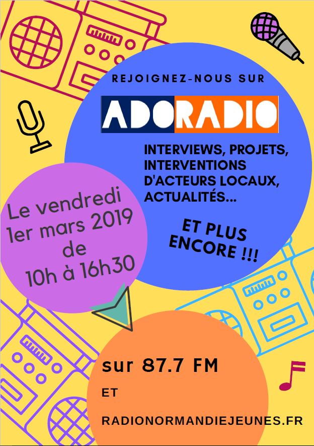 zefya_50's tweet photo. Nous vous attendons nombreux, sur les ondes, sur le Net, ou en chair et en os si vous avez envie de passer au @lycdoisneaustlo ! https://t.co/VRsS6nhPP7