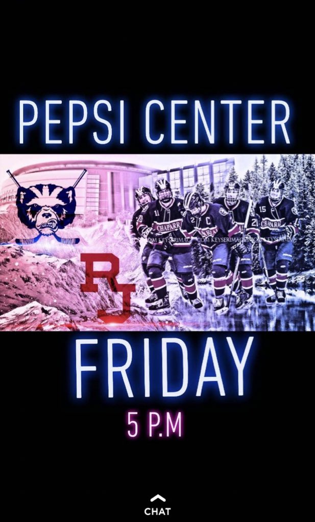 CraziesColiseum's tweet photo. This Friday the #4 Chap hockey team🏒 takes on #1 Regis👎🏼 in the FROZEN FOUR 🔥@ the Pepsi Center @5 we need a big crowd to support the boys. Theme is white out⚪️⬜️ get there and get crazy!! #crazyup https://t.co/wV6MaibQPC
