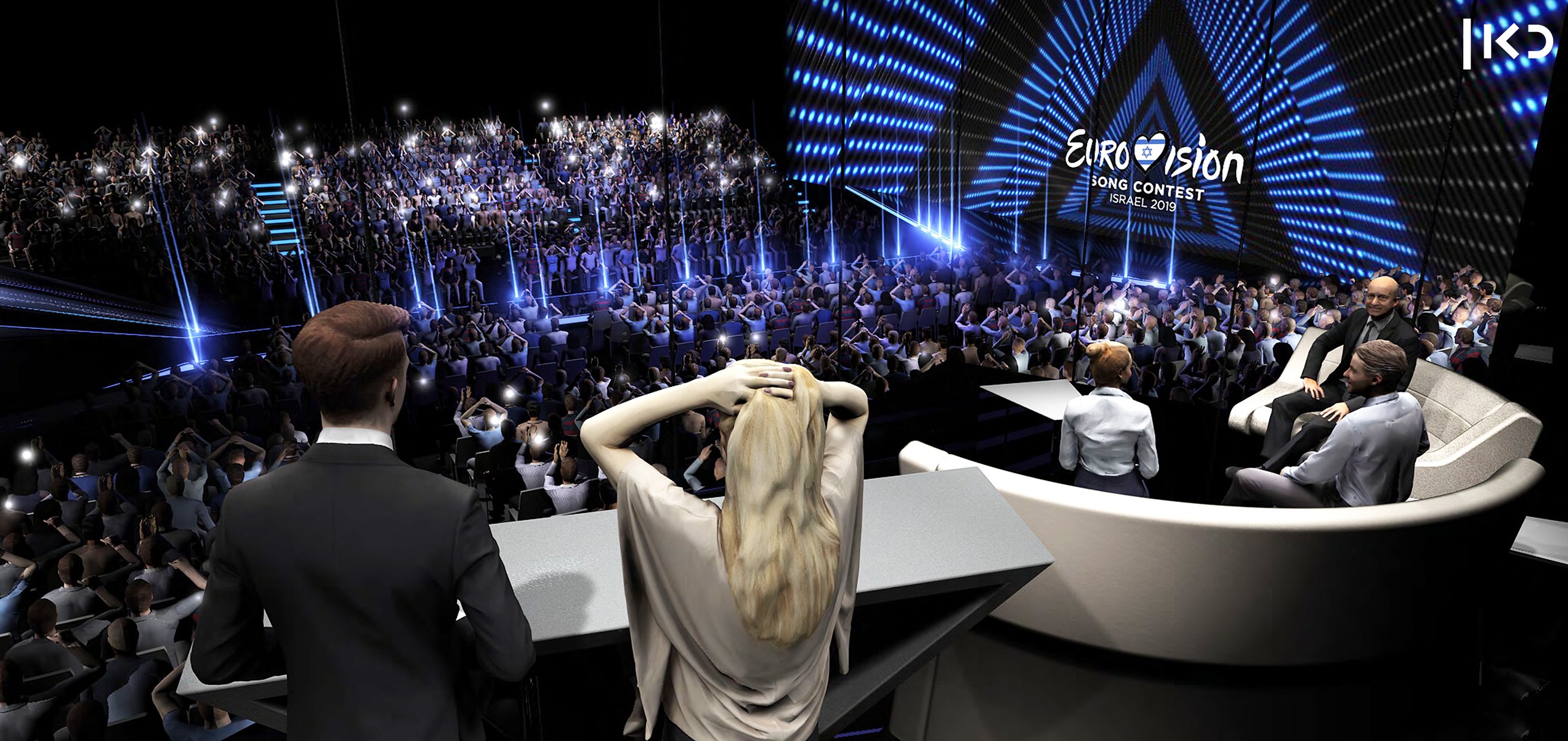 KAN Eurovision Israel on X: 📣 FIRST VISUALS of the VIP Green Room are now  in! In the VIP Green Room fans will enjoy refreshments, drinks and a  branded gift kit. This