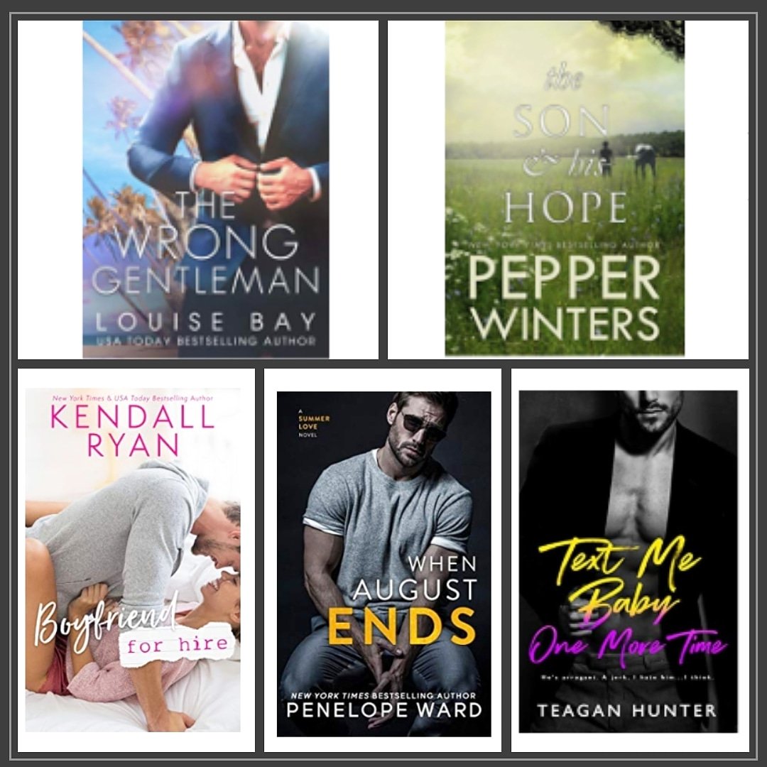 Flo_Grugel's tweet photo. 24 books read this month with 5 #5starreads
#TheWrongGentleman by @louisesbay
#thesonandhishope by @PepperWinters
#BoyfriendforHire by @KendallRyan1
#whenaugustends by @PenelopeAuthor
#TextMeBabyOneMoreTime by @THunterWrites
#goodreadsreadingchallenge
#februaryreading https://t.co/9VqZxmPTIm