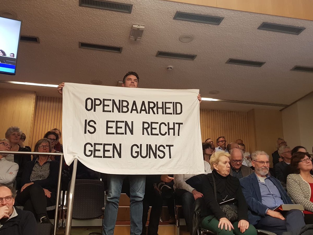 Burgemeester Wienen en zijn wethouders verklaren documenten voor onbepaalde tijd van A tot Z geheim. #absurd #ziektevanhaarlem Stop met integraal geheim verklaren! #raad023 Wees kritisch. Gebruik wettelijk uitgangspunt: alles is openbaar, tenzij ... #PWCrapport #Florapark #Koepel