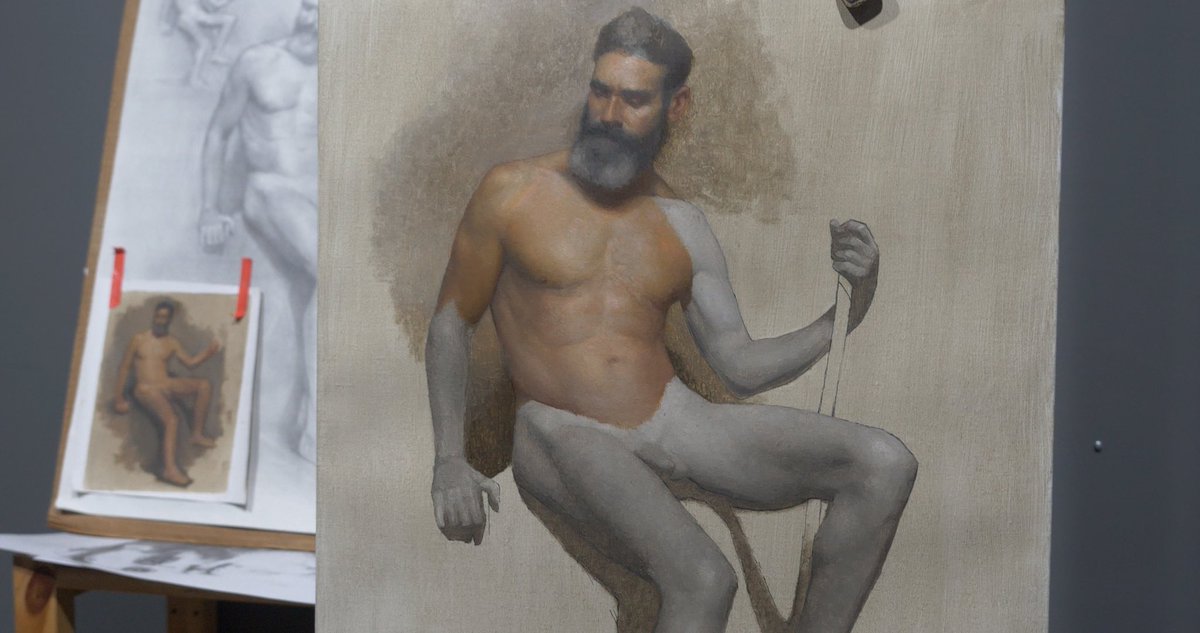 StanProkopenko's tweet image. Zoe gives us a tour of one of the best Ateliers (@gcanyc) in the country - proko.com/308