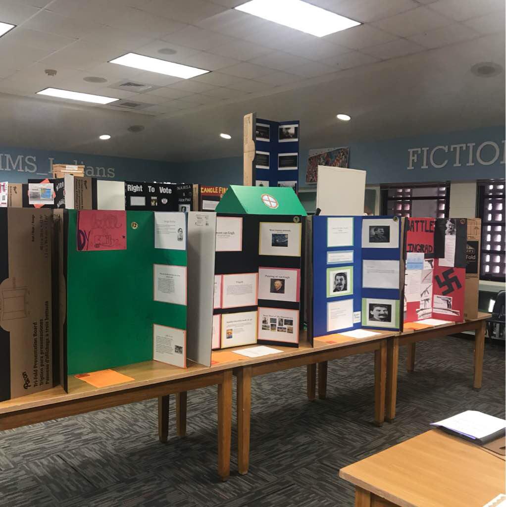 IMS_Indians's tweet photo. IMS students created some amazing projects for the IMS History Fair. #IMSproud https://t.co/9KjQn8aNAC