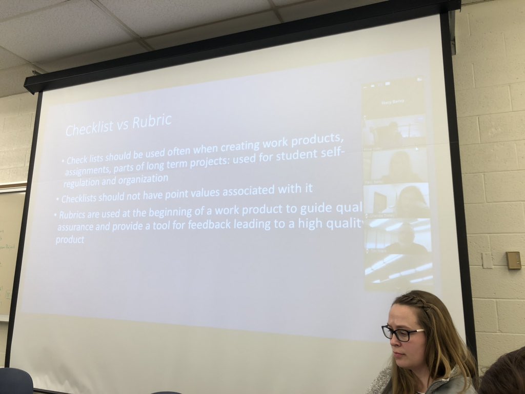 PHSgamble's tweet photo. Another great day with colleagues learning with @rose_rosecolby Ready to create new rubrics to better communicate learning! https://t.co/dBEj1a0ZGS