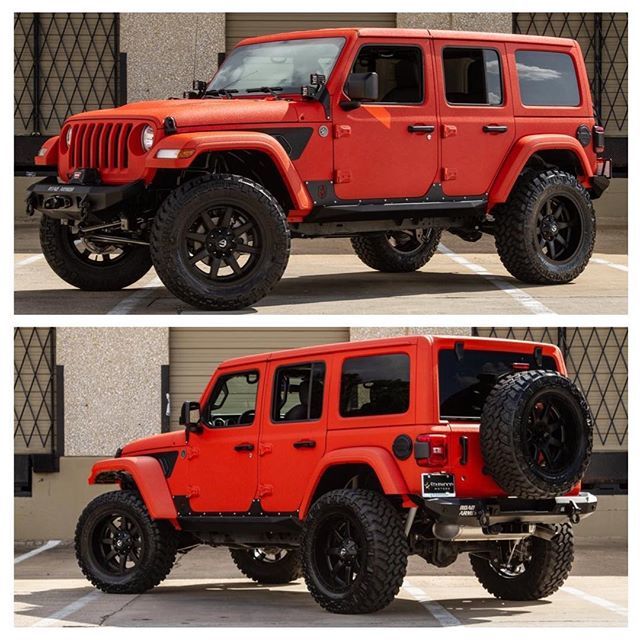 2018 #Jeep Wrangler Sport JL in "Salamander" Signature Finish! Lifted with a 3.5-4" SkyJacker Lift kit and Riding on 35/12.5/20 Nitto Trail Grappler Tires wrapped around 20x9" Fuel "Maverick" Style Wheels. Available for $60k! #StarwoodMotors #StarwoodCus… ift.tt/2Vr3bBS