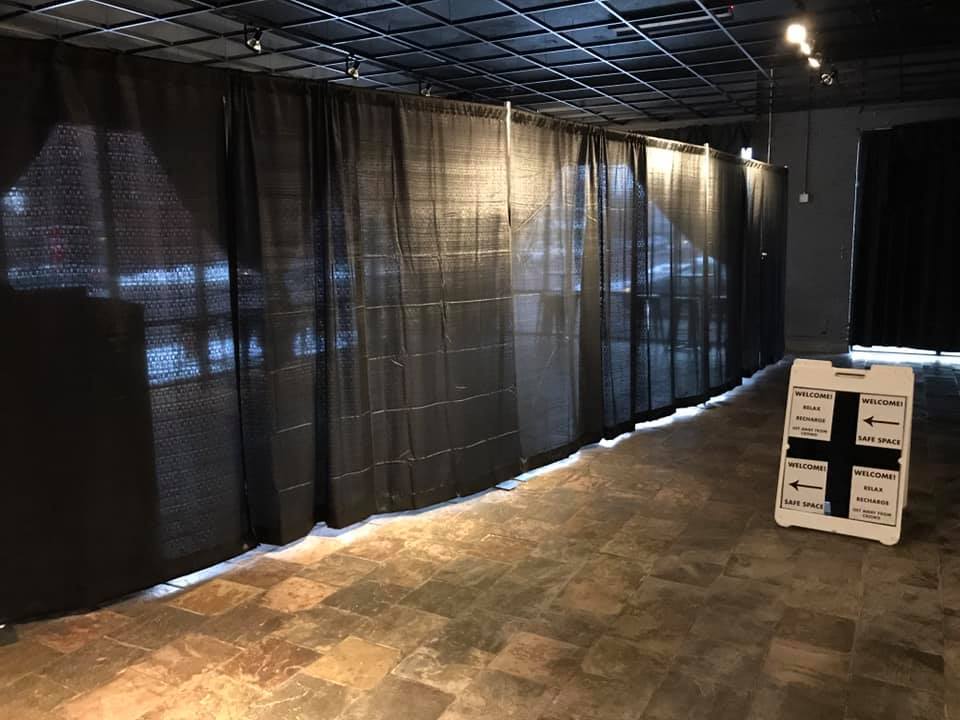 ChadVerwey's tweet photo. We are also going to have a safe space/relax/recharge area set up in The Stache at tonight's @LiquidStranger show for any fans who need to get away for a moment. #SectionFam https://t.co/m2WPROftZK