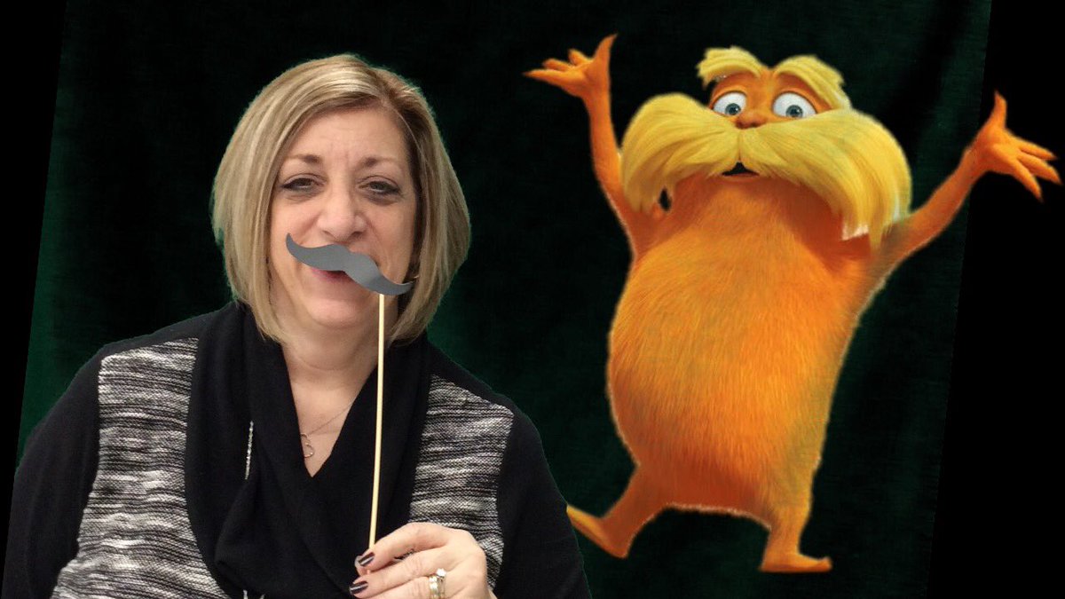 ❤️The Lorax! ❤️Read Across America Week! #theLorax #Mustache Day Day