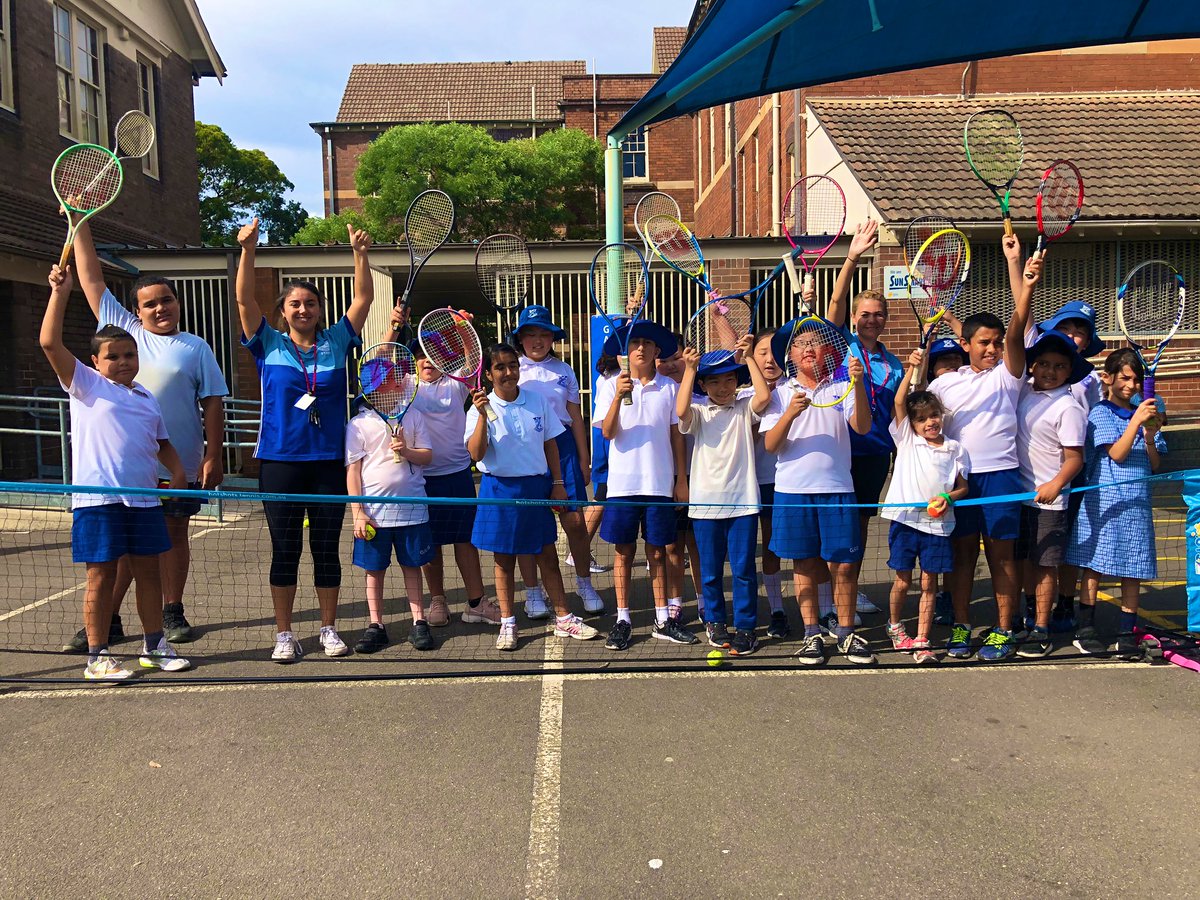 GardenersRoad's tweet photo. School sport is soo much fun when Miss Gomez and Mrs Grivas are teaching the kids some tennis skills!! #tennis https://t.co/Sfl25qNsii