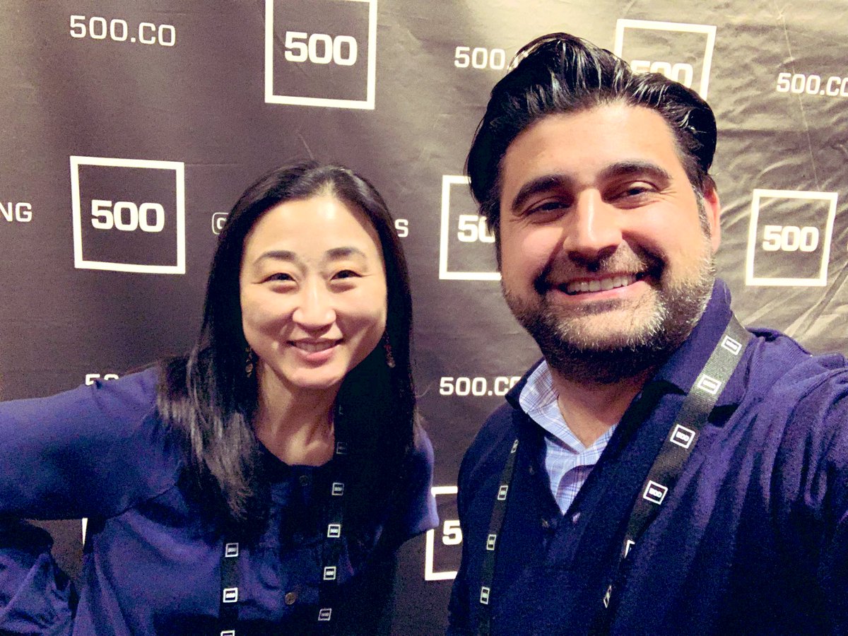 Exciting day for @500Startups batch 24 Demo day! Startups coming from all around the world 🌎 Chile, Switzerland, UK, Hong Kong worked #alldayallnight Fellow @christine_tsai proudly announces #500strong having 10 unicorns so far and 2018 most active 🥇global VC pitchbook👏