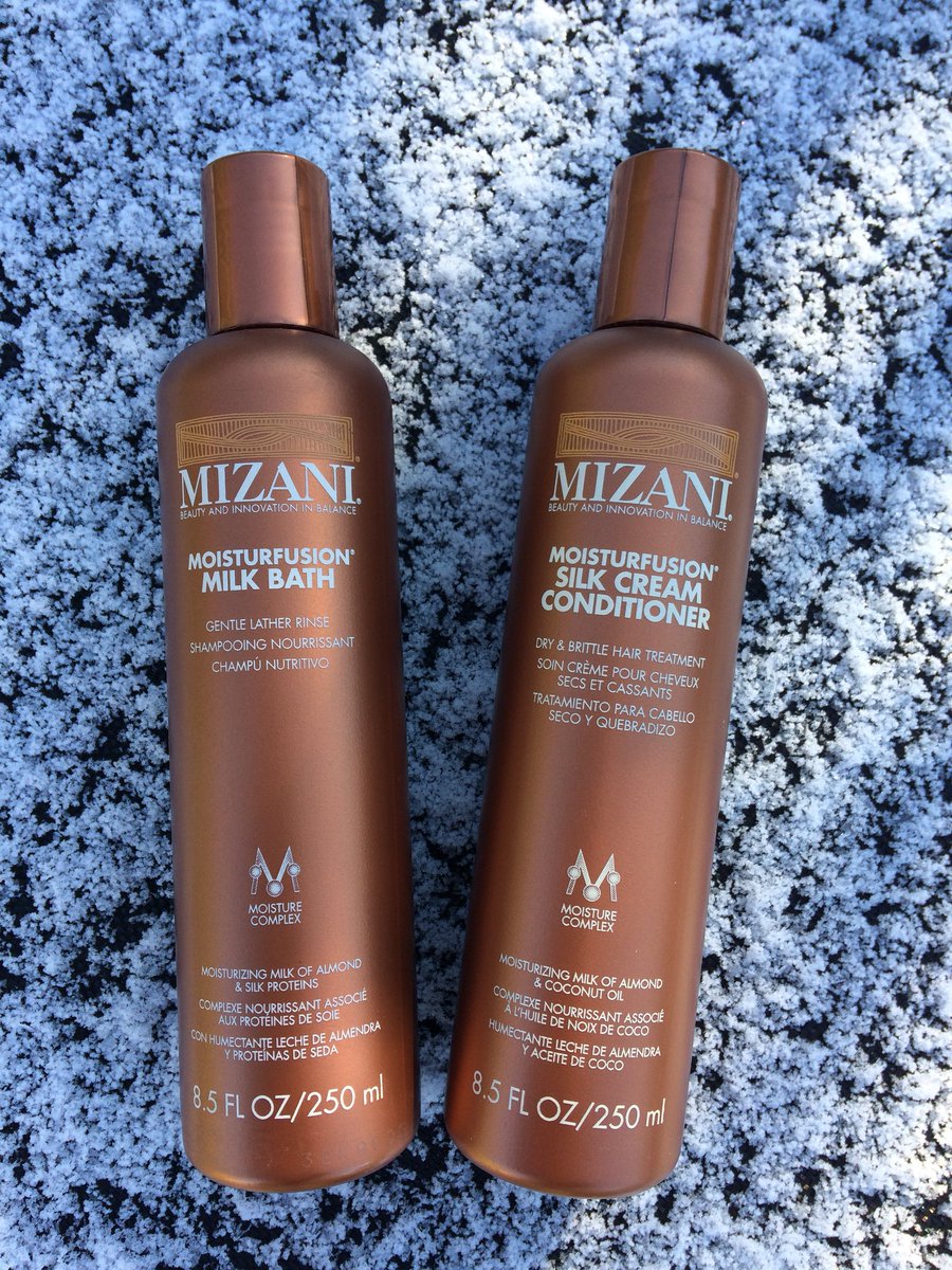curlauthority's tweet image. If your hair is dry or damaged..... look no further.... Mizani’s Milk Bath Shampoo hydrates whilst the Silk Cream conditioner moisturises and repairs.  #dryhair #curlyhair #blackhair #BlackHairMagazine #mizaniuk #relaxedhair #keracare #saloncurls