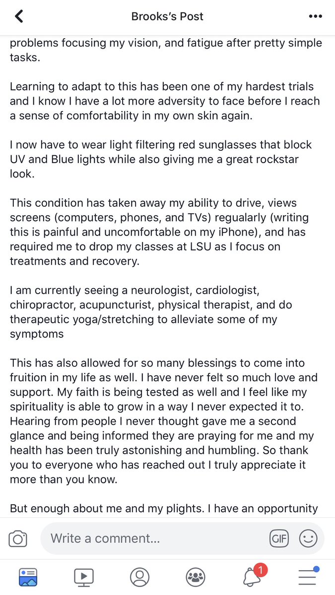 tatum_ballard's tweet photo. WORTH THE READ: @brooksballard25 is the strongest and most inspirational person I know... even in times of great trial he is learning and growing #NationalRareDiseaseDay #visualsnow https://t.co/DqA7zcLQwu