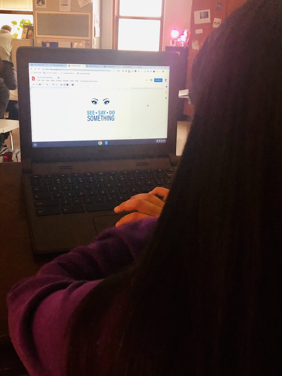K80Walton's tweet photo. Ss are enjoying making “See Something, Say Something” infographics to promote school and community safety. @KeepingItKaycie @Gwd50Schools @EmeraldGwd50 #seesomethingsaysomething https://t.co/mSR0HQgeBW