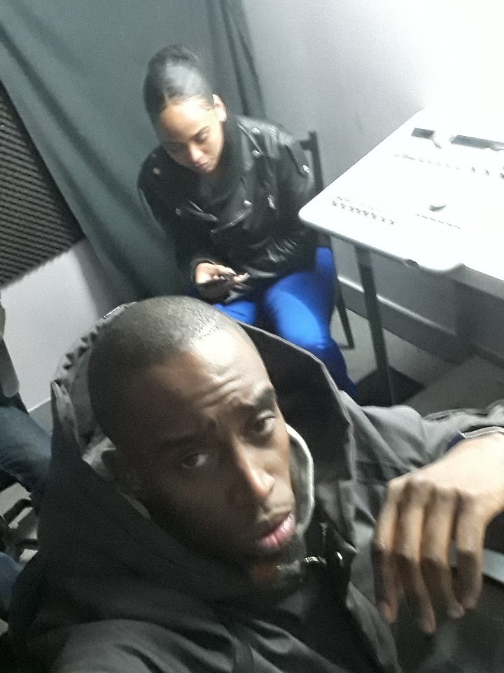 WORKIN in studio with DJ Romelsaa FT CHORRA... #Staytune
