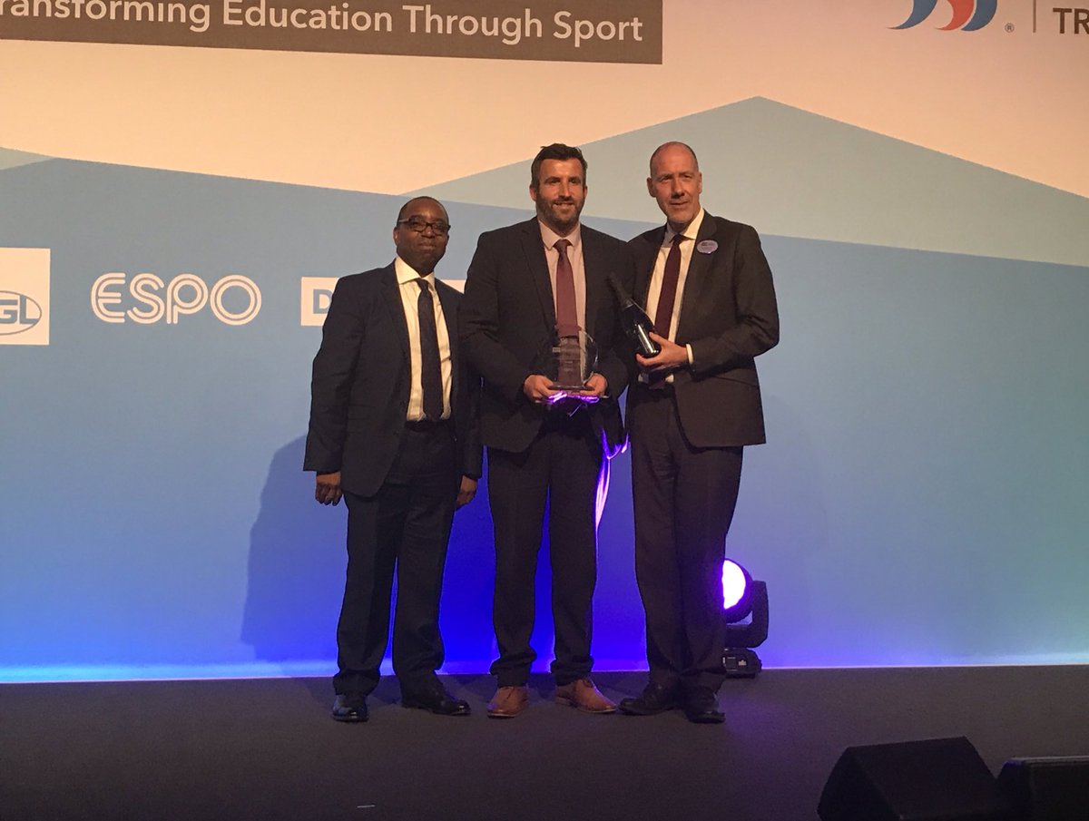 YouthSportTrust's tweet photo. And a huge congratulations to this year’s winner of the Outstanding Secondary School @DurringtonHigh. Well done 🎉 https://t.co/UN9CMtgBBu