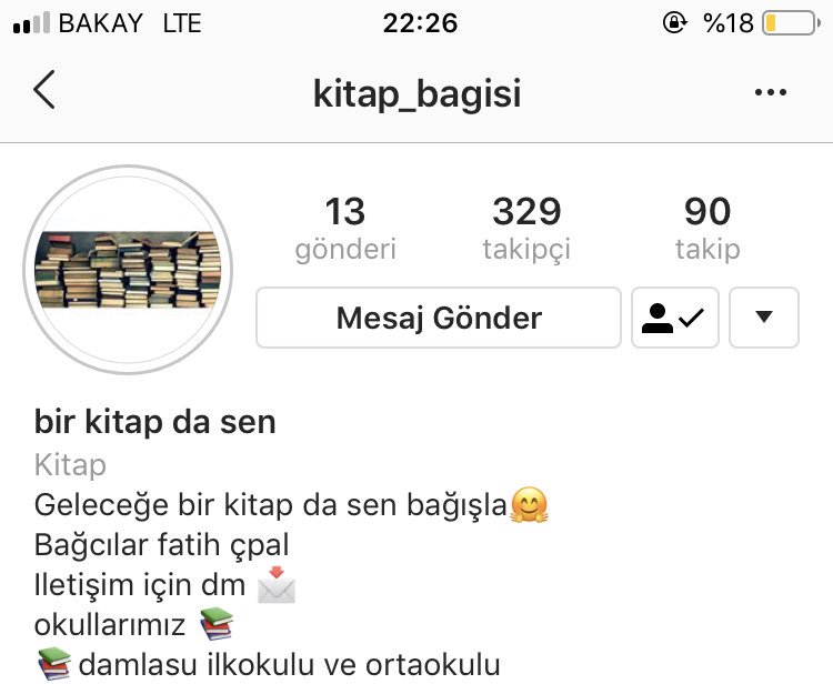 Bağcılar Fatih çok programlı Anadolu lisesinin okulumuz adına başlattığı kitap toplama kampanyasına desteklerinizi bekliyoruz