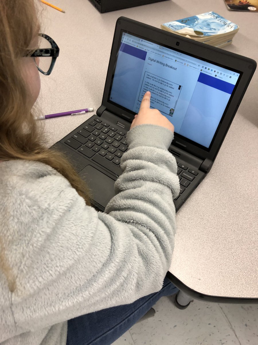 CarlyGuilliams's tweet photo. It’s a great day for a digital writing breakout! #betheone #IAmWFISD #DLD #jagtweet @jagsofjefferson https://t.co/FA3cDX8Tle