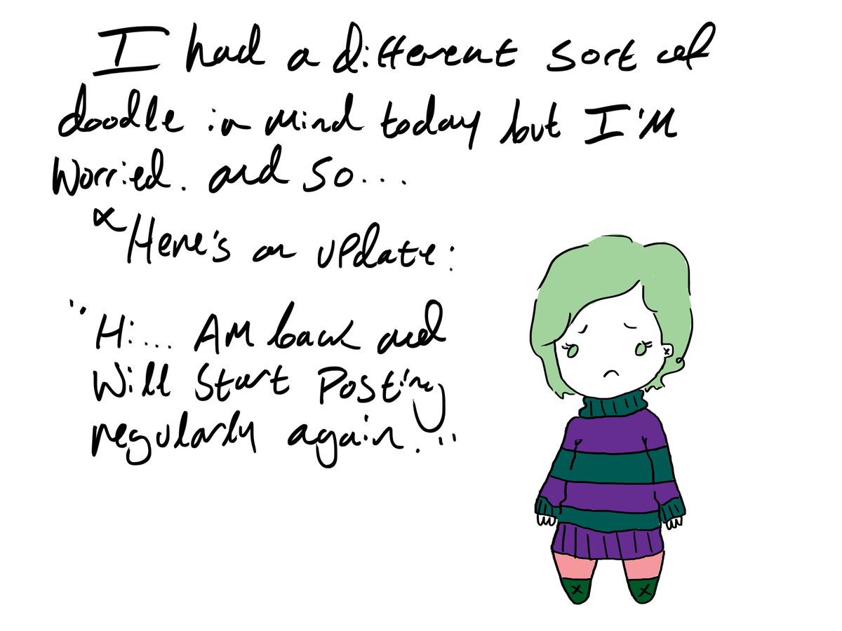 PlainPopcorn's tweet photo. If I wasn't a lady of my word, I wouldn't have made this today but my hiatus has already gone on waaaaaaaay too long. Longer than I anticipated. https://t.co/eodD02w7PL