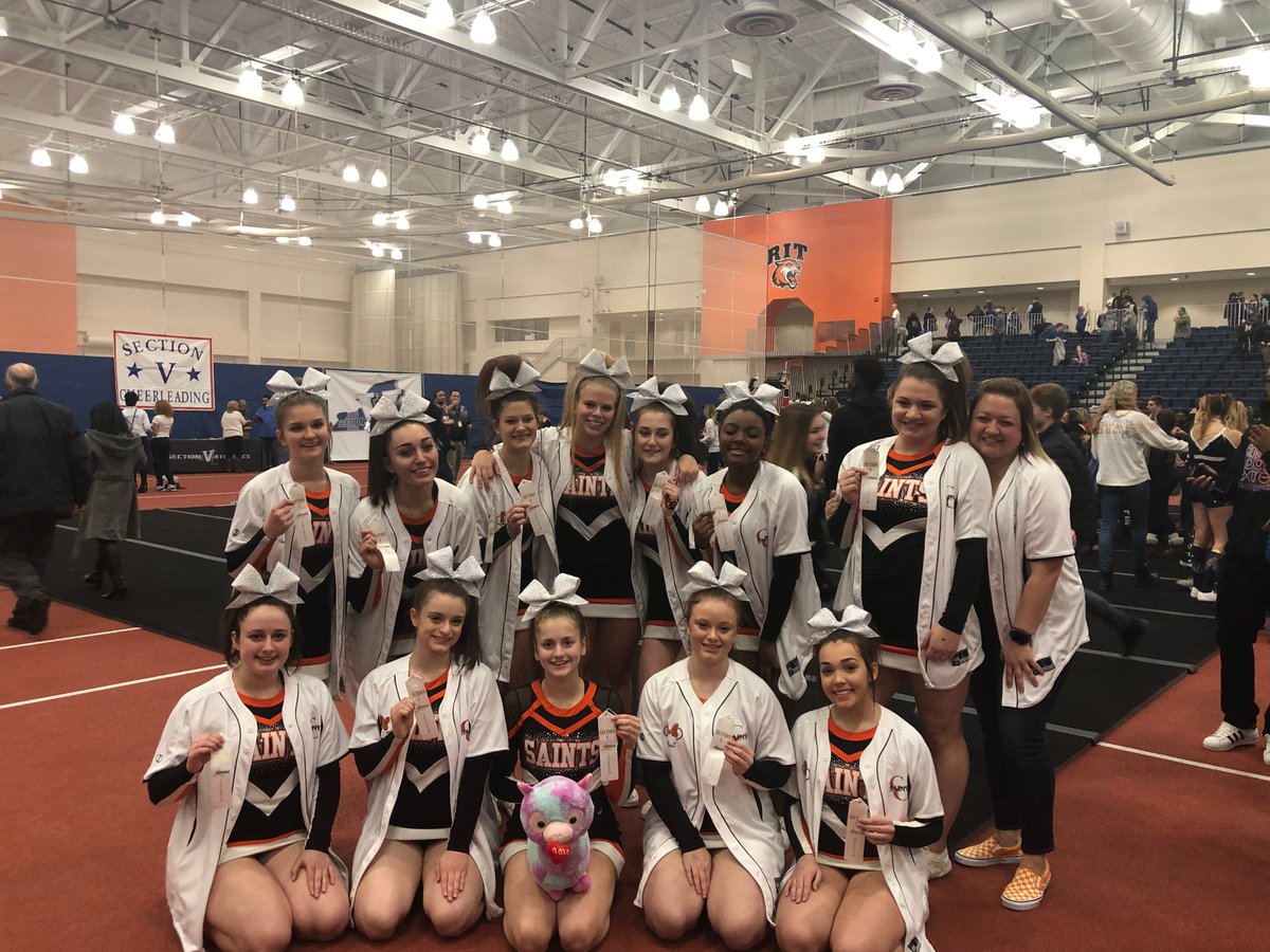 CCCSDtweets's tweet photo. Congratulations to @CCCSDcheer for advancing to the NYS Championships this weekend! Come out and support the team on Saturday, March 2, at RIT Gordon Field House! Be there before noon, tickets are $10 at the door. https://t.co/1qE8kIjj5g
