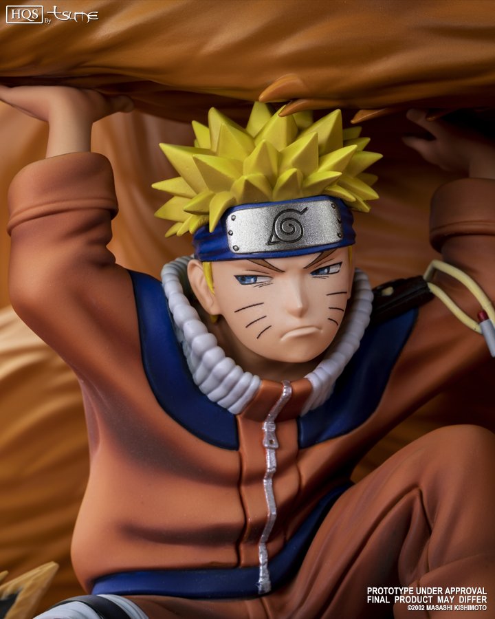 Figurine Naruto & Kyubi Linked By The Seal Hqs | Figurines Tsume »  Mesqueunclick