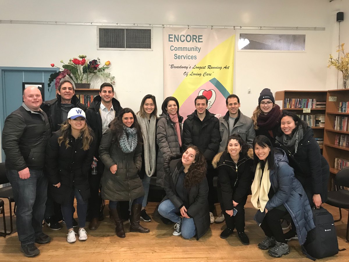 TelariaVideo's tweet photo. So great to have our partners @bloomberg @touchtunes @usatoday @Cynogage and @JumpRamp volunteer with us delivering meals to New Yorkers in need @EncoreCommServ #mealsonwheels #encorecommunityservices https://t.co/oUB1tB3Our