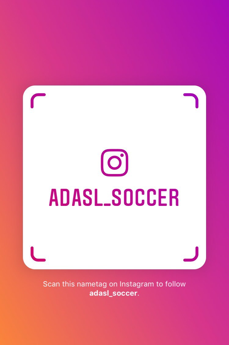 adasl_soccer's tweet photo. Also we just opened up our new Instagram page! Follow us there as we will be releasing more content in the upcoming weeks! ⚽️⚫️🔶 #CreateHistory https://t.co/zJzhsurta1