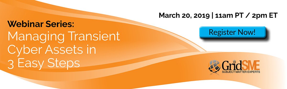 Tune in on March 20, 2019 with John Franzino, V.P. of GridSecurity at GridSME, to learn a 3-step approach for easily managing TCAs across your project fleet using free tools that can be managed by remote teams. Click here to register now!
zoom.us/webinar/regist…