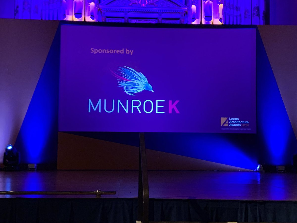 Proud to be the Event Sponsor for this year’s #LeedsArchitectureAwards, here’s to a great evening celebrating the excellence our city has to offer! <a href="/ArchitectureLCC/">Leeds Architecture</a> #Leeds #architecture