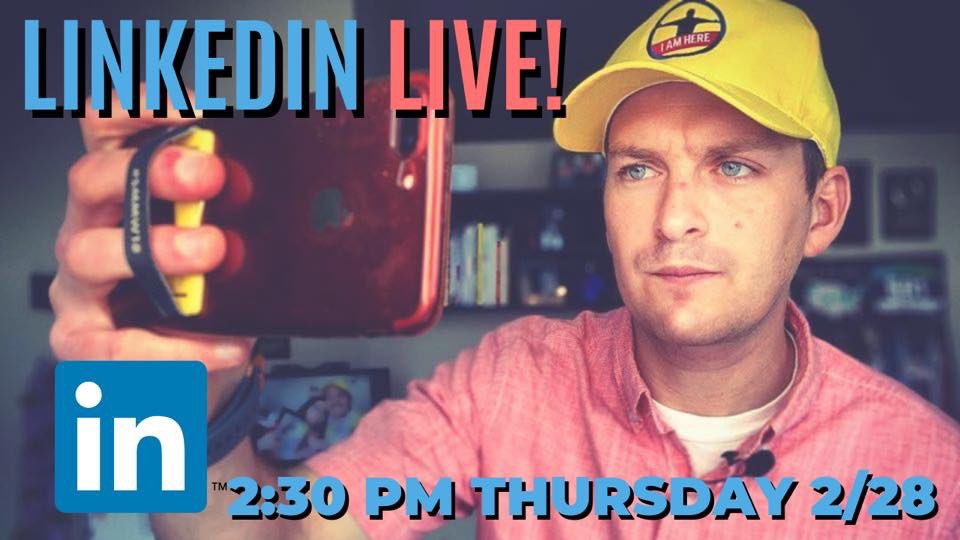 getupnationpod's tweet photo. @ChrisStrub is LIVE now on @LinkedIn ! He's one of the first people on the planet to do it. Go to Linked In now! Then listen to him on the @getupnationpod after!
https://t.co/bWoqD2vyng
#teamstrub #chrisstrub #getupnation #getupnationpodcast #podcast #livestream #linkedin https://t.co/bJEWEkhr3v