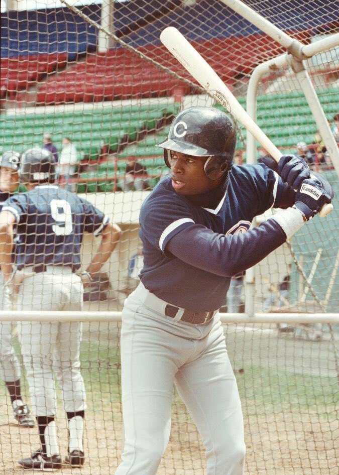 PawSox's tweet photo. #TBT to @DeionSanders taking Batting Practice at McCoy Stadium as a member of the Columbus Clippers. #PawSox #DeionSanders #Columbus #Clippers #PrimeTime #milb #mlb #baseball #rhodeisland #nfl https://t.co/V6cFykiN95