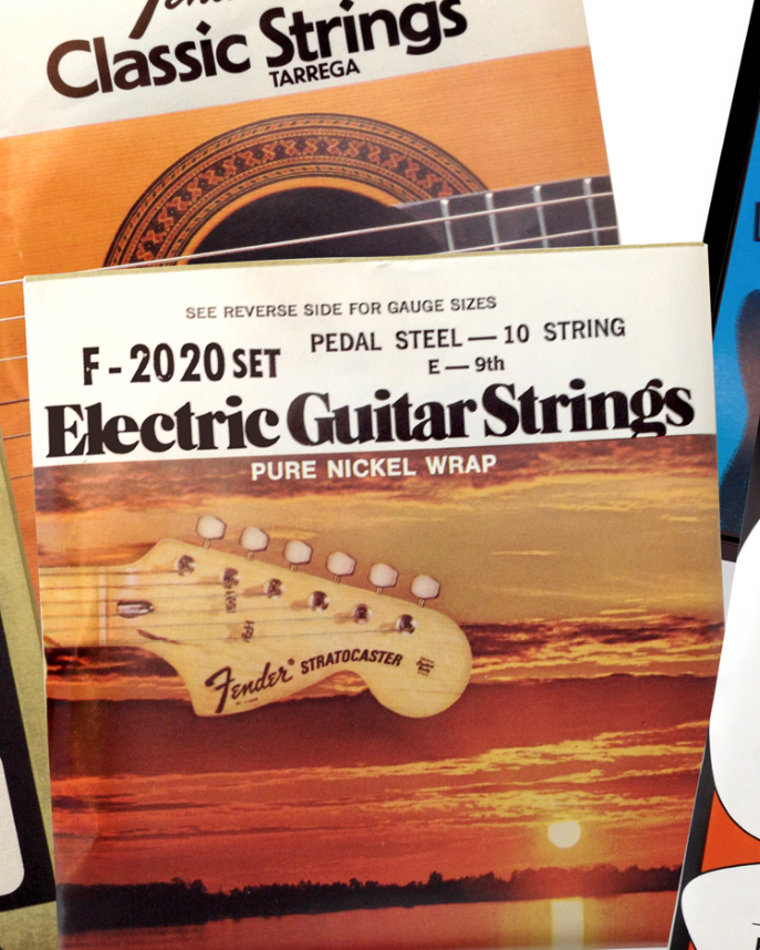 Fender's tweet photo. #tbt to some early packing of Fender strings from the 1950s and 1970s. What were the first types of strings you used? 

Find Fender strings and more: https://t.co/cQDMvS5AEI https://t.co/Kfq8otbxYe